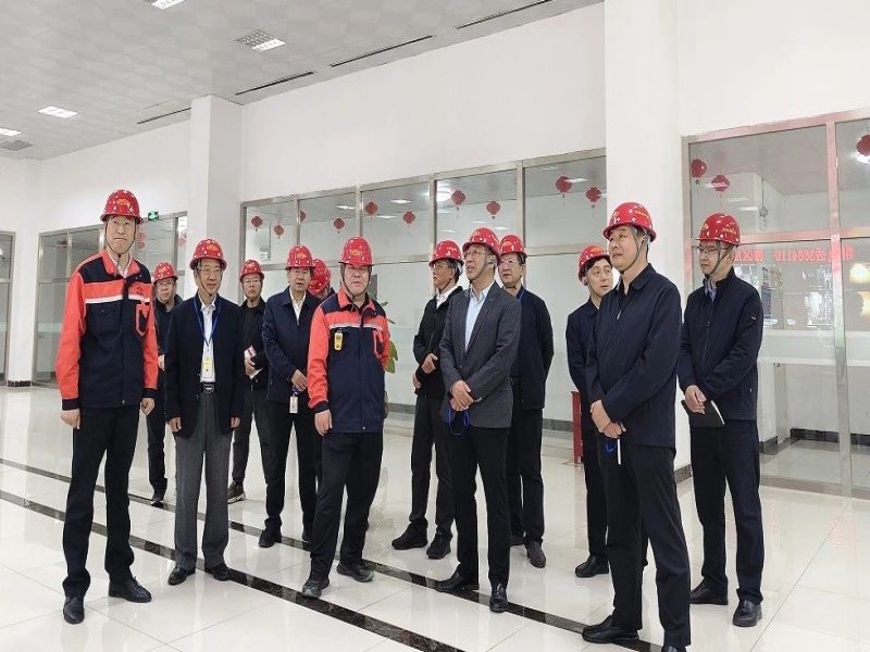 泰安市副市長馬保文來公司調研安全生產工作